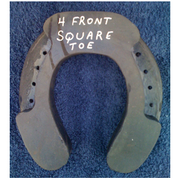 Size 4 Front Square Toe