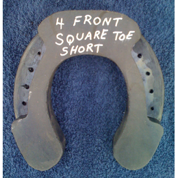 Size 4 Front Square Toe Short
