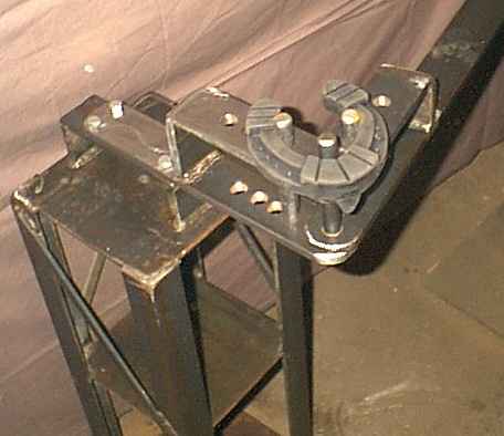 Smooth Walker shoe shaper mounted on its stand